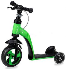 Самокат - біговел 2 в 1 MoMi Elios green